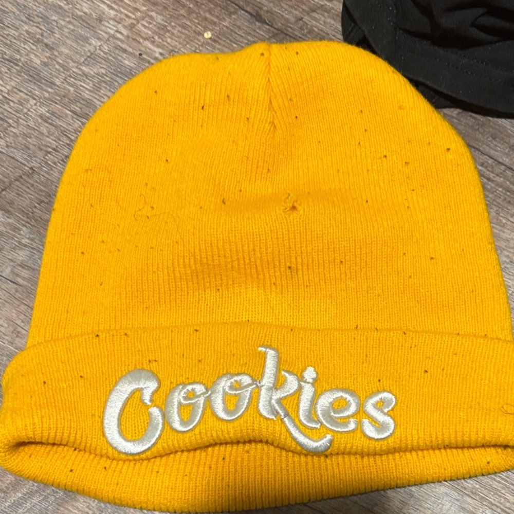 Cookies Bright Yellow Beanie